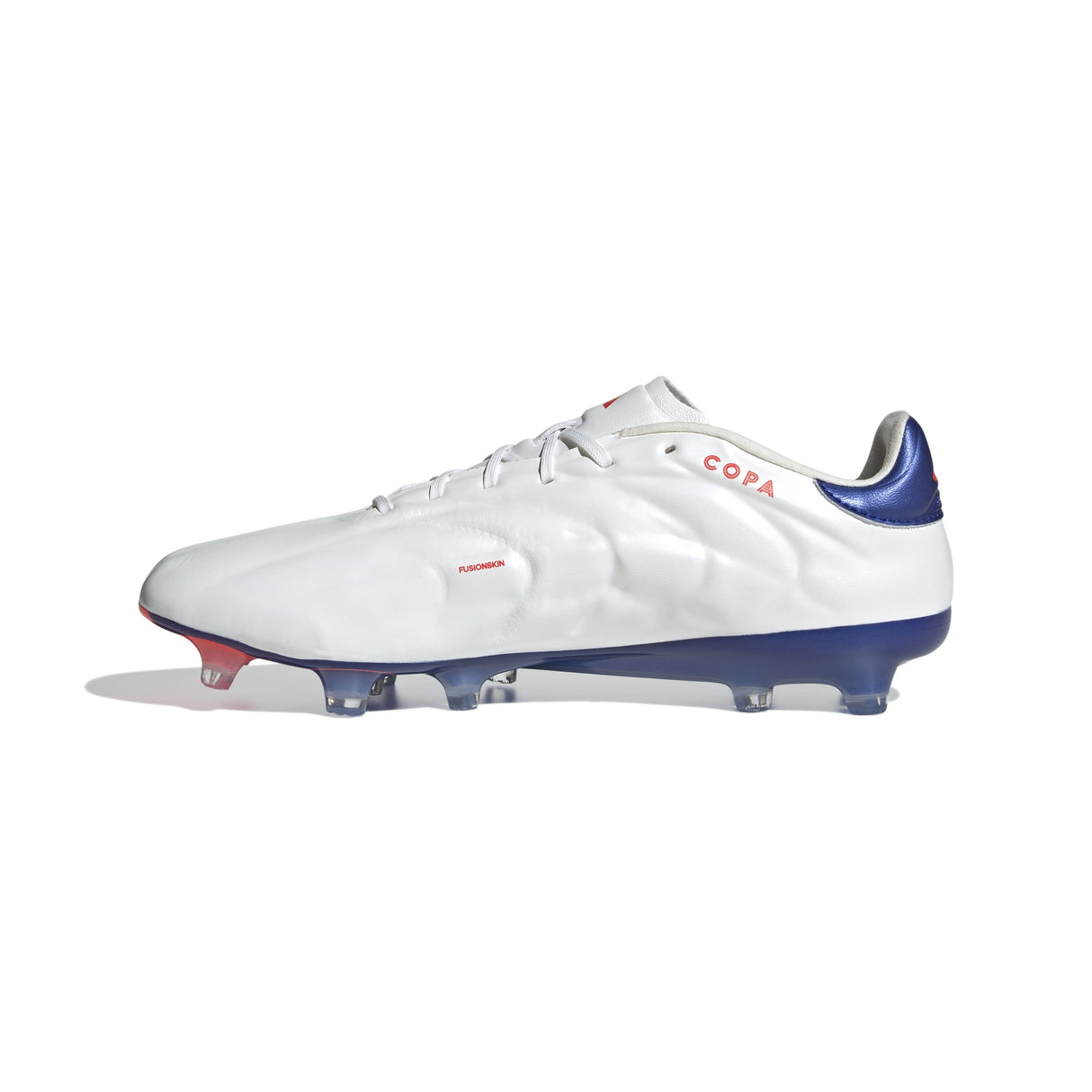 adidas Copa Pure 2 Elite FG Firm Ground Soccer Cleats - White/Lucid Blue/Solar Red - Best Buy Soccer