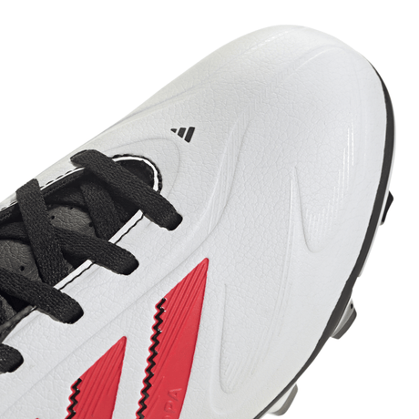 adidas Copa Pure 3 Club Firm/Multi - Ground Boots Junior White/Red/Black - Best Buy Soccer