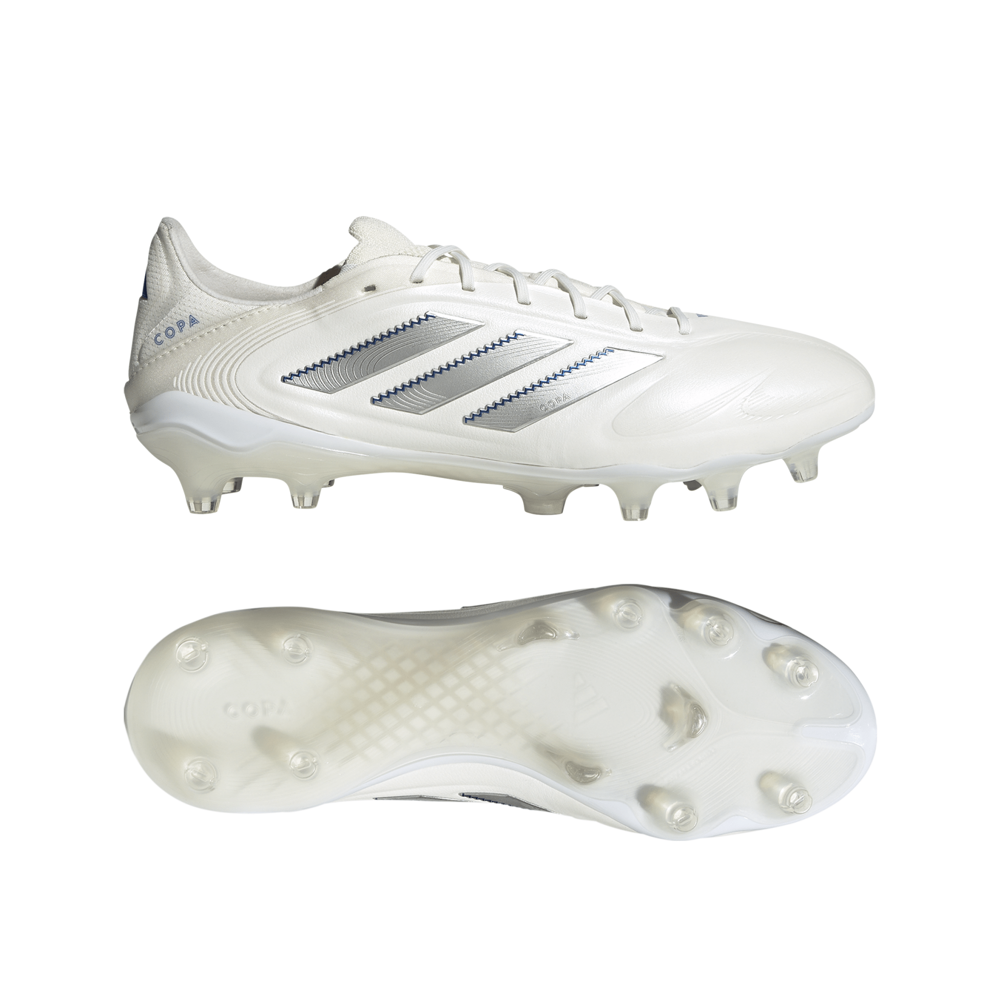 adidas Copa Pure 3 Elite FG White/Silver/Royal - Best Buy Soccer