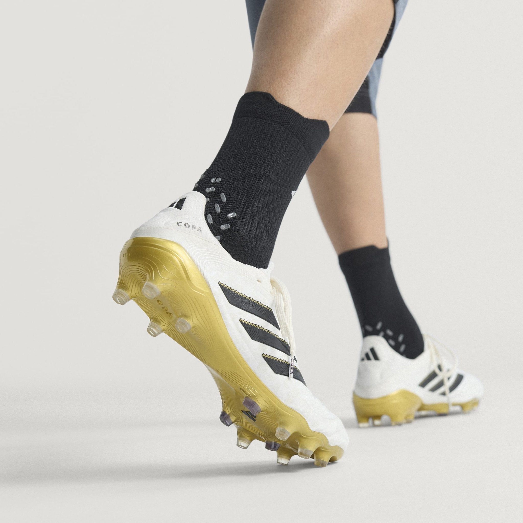 adidas Copa Pure 3 Elite Firm Ground Boots White/Black/Gold - Best Buy Soccer