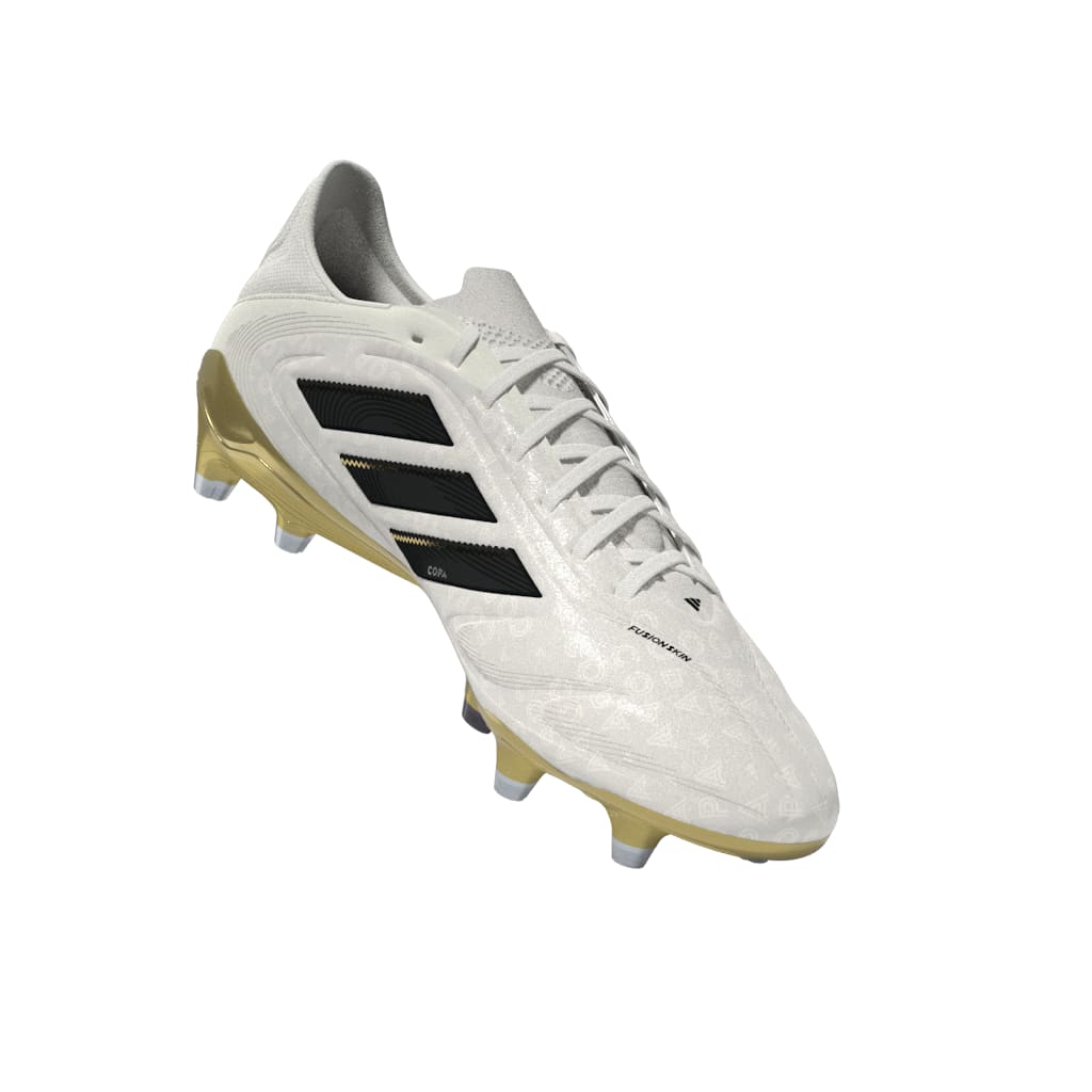 adidas Copa Pure 3 Elite Firm Ground Boots White/Black/Gold - Best Buy Soccer
