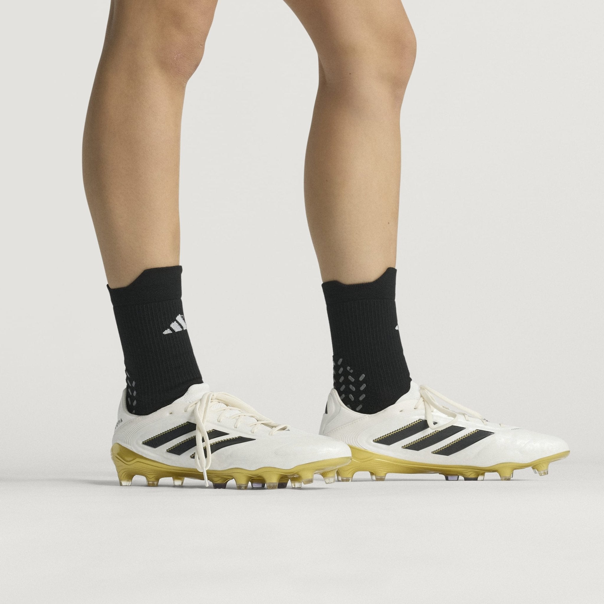adidas Copa Pure 3 Elite Firm Ground Boots White/Black/Gold - Best Buy Soccer