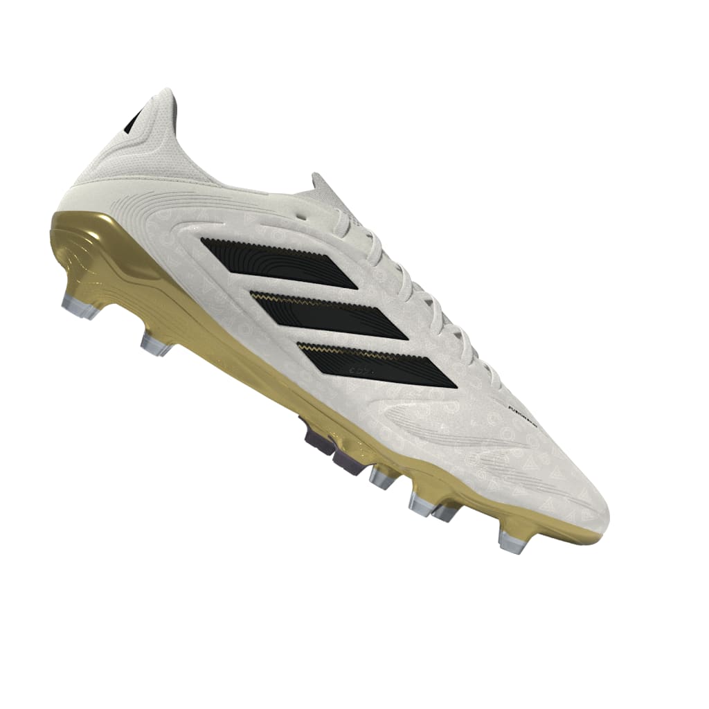 adidas Copa Pure 3 Elite Firm Ground Boots White/Black/Gold - Best Buy Soccer