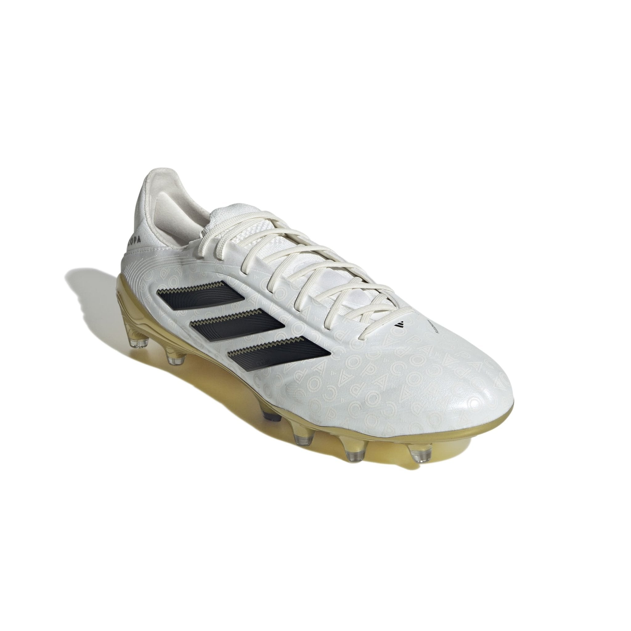 adidas Copa Pure 3 Elite Firm Ground Boots White/Black/Gold - Best Buy Soccer