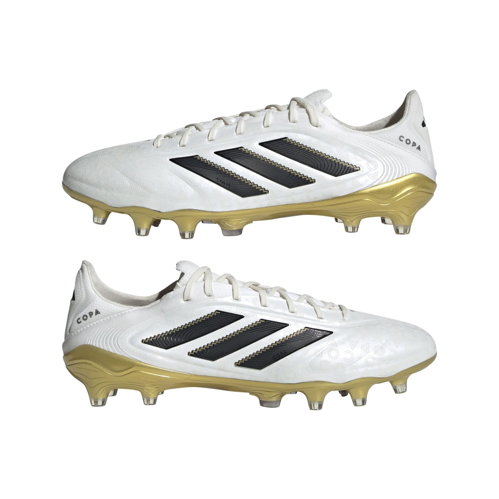 adidas Copa Pure 3 Elite Firm Ground Boots White/Black/Gold - Best Buy Soccer