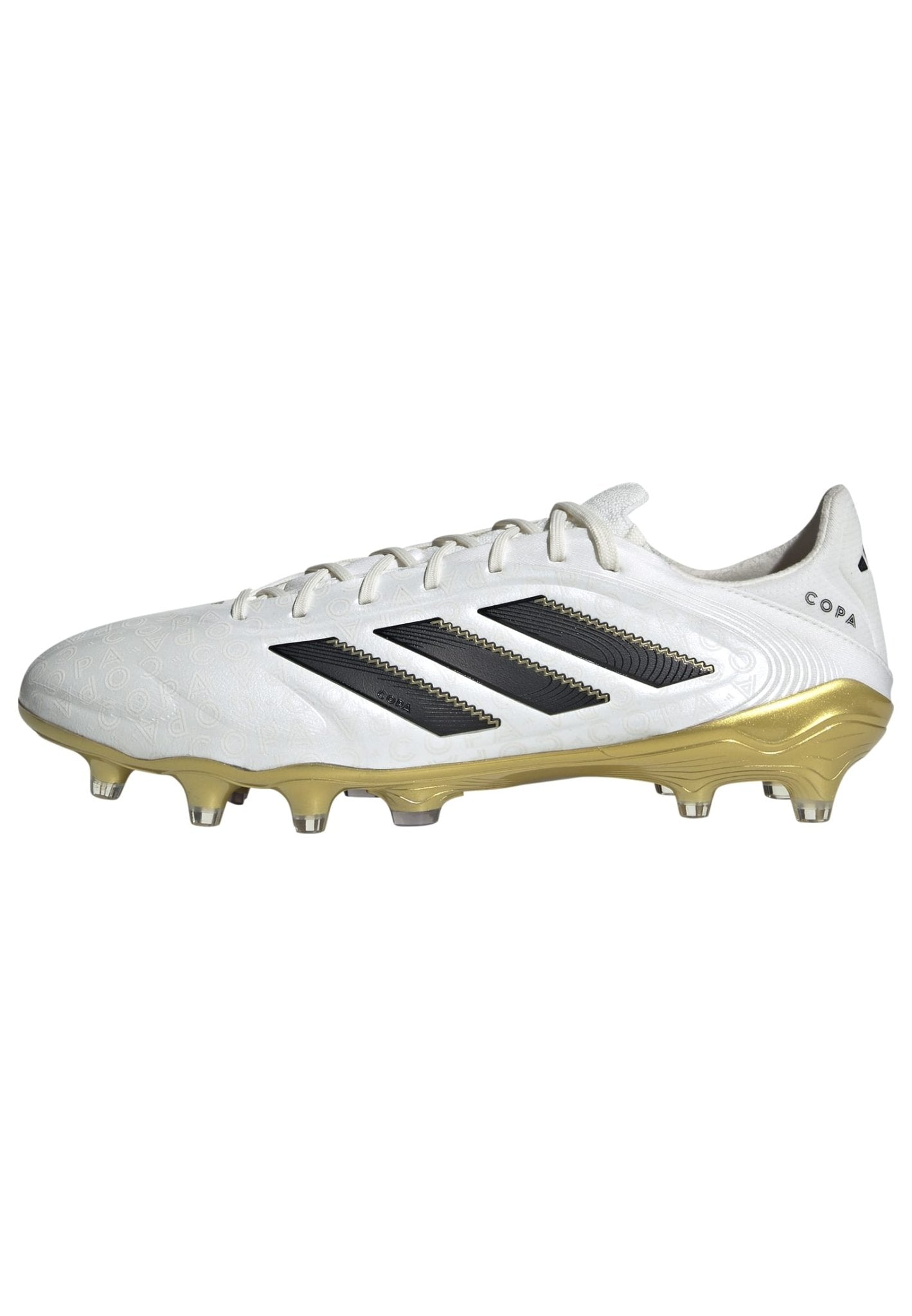 adidas Copa Pure 3 Elite Firm Ground Boots White/Black/Gold - Best Buy Soccer