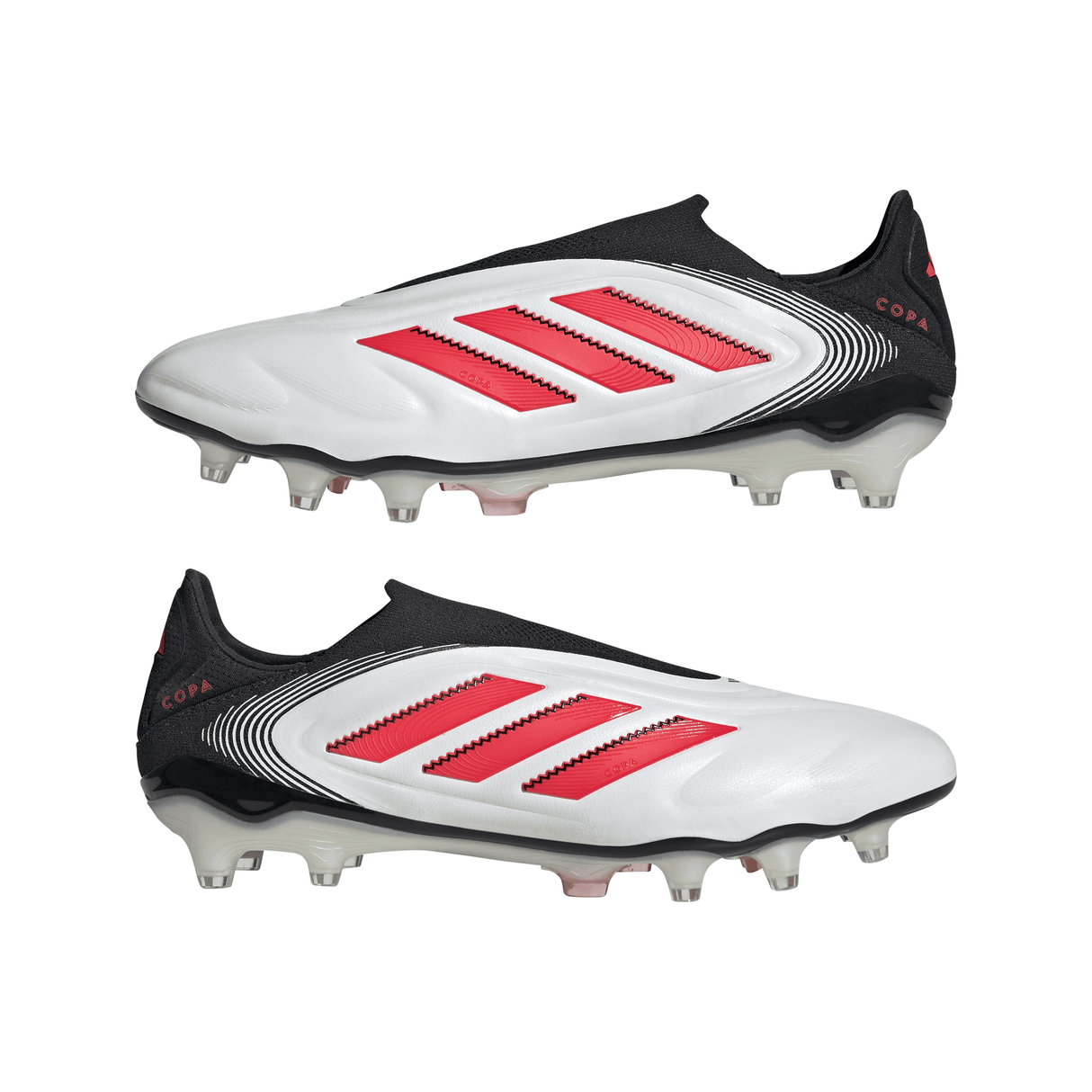 adidas Copa Pure 3 Elite Laceless FG Men´s Soccer Cleats - White/Red/Black - Best Buy Soccer