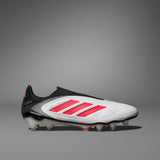 adidas Copa Pure 3 Elite Laceless FG Men´s Soccer Cleats - White/Red/Black - Best Buy Soccer