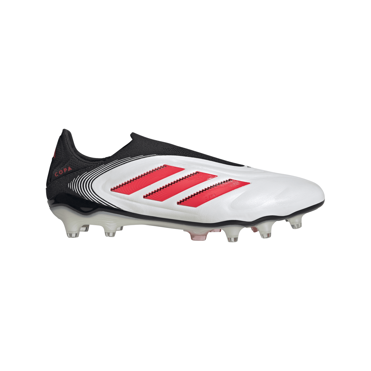 adidas Copa Pure 3 Elite Laceless FG Men´s Soccer Cleats - White/Red/Black - Best Buy Soccer