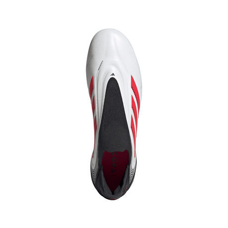 adidas Copa Pure 3 Elite Laceless FG Men´s Soccer Cleats - White/Red/Black - Best Buy Soccer