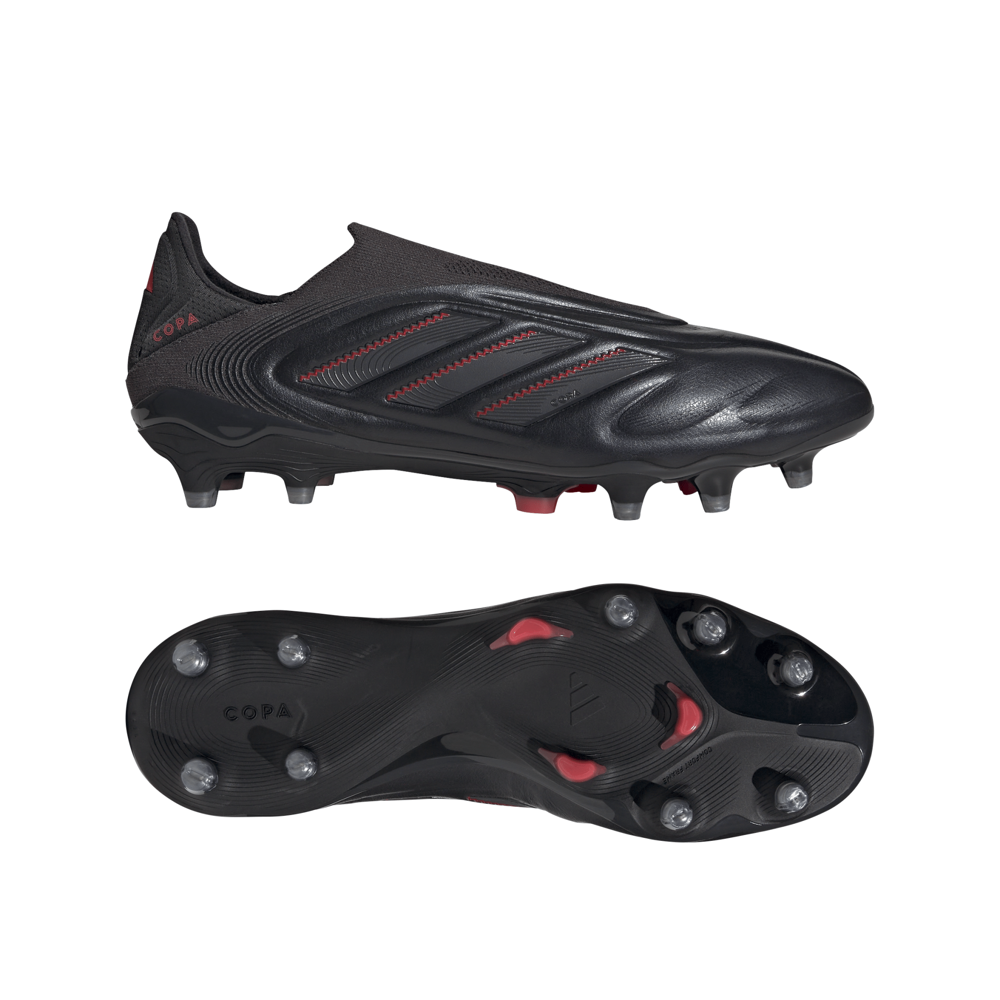 adidas Copa Pure 3 Elite Laceless Firm Ground Boots Black/Carbon - Best Buy Soccer