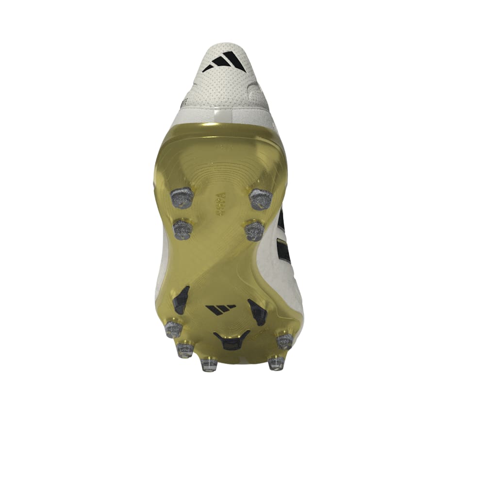 adidas Copa Pure 3 Elite Laceless Firm Ground Boots White/Black/Gold - Best Buy Soccer
