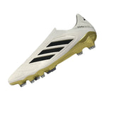 adidas Copa Pure 3 Elite Laceless Firm Ground Boots White/Black/Gold - Best Buy Soccer