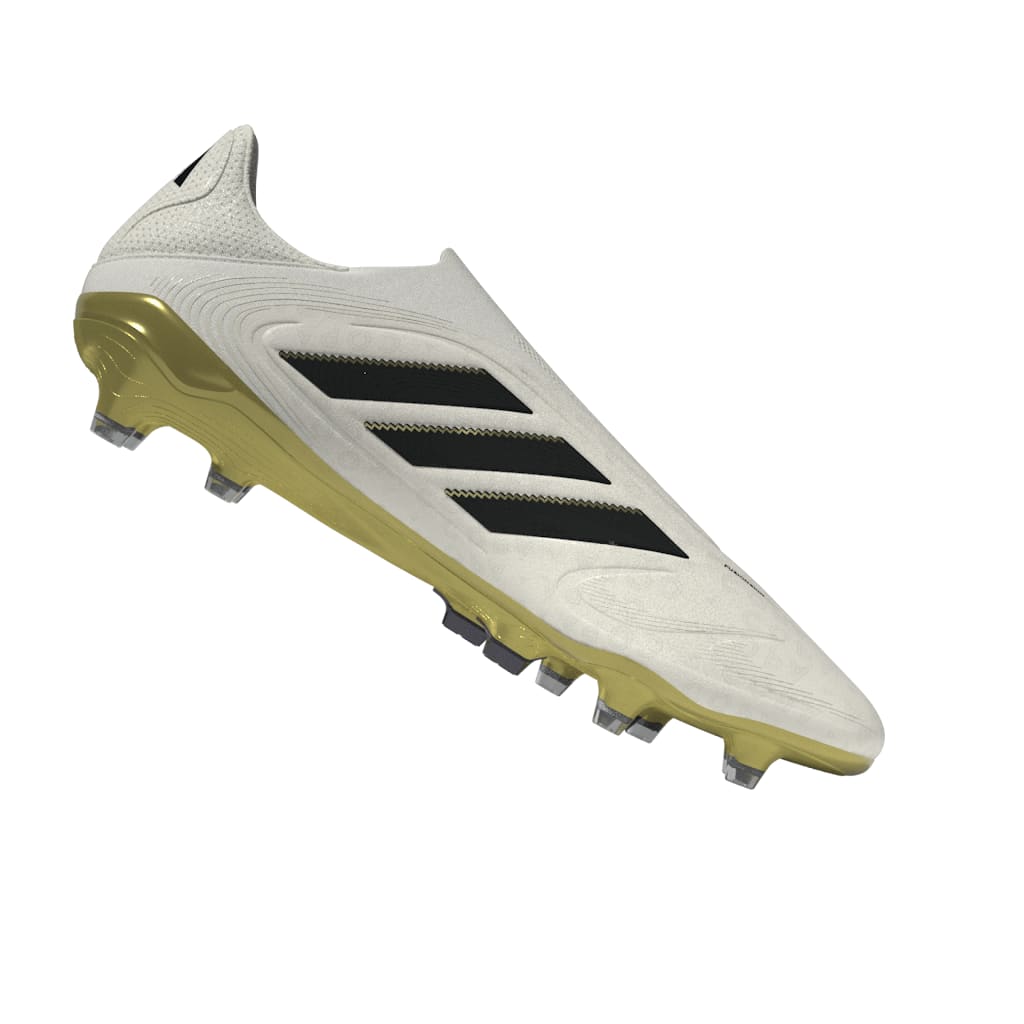 adidas Copa Pure 3 Elite Laceless Firm Ground Boots White/Black/Gold - Best Buy Soccer