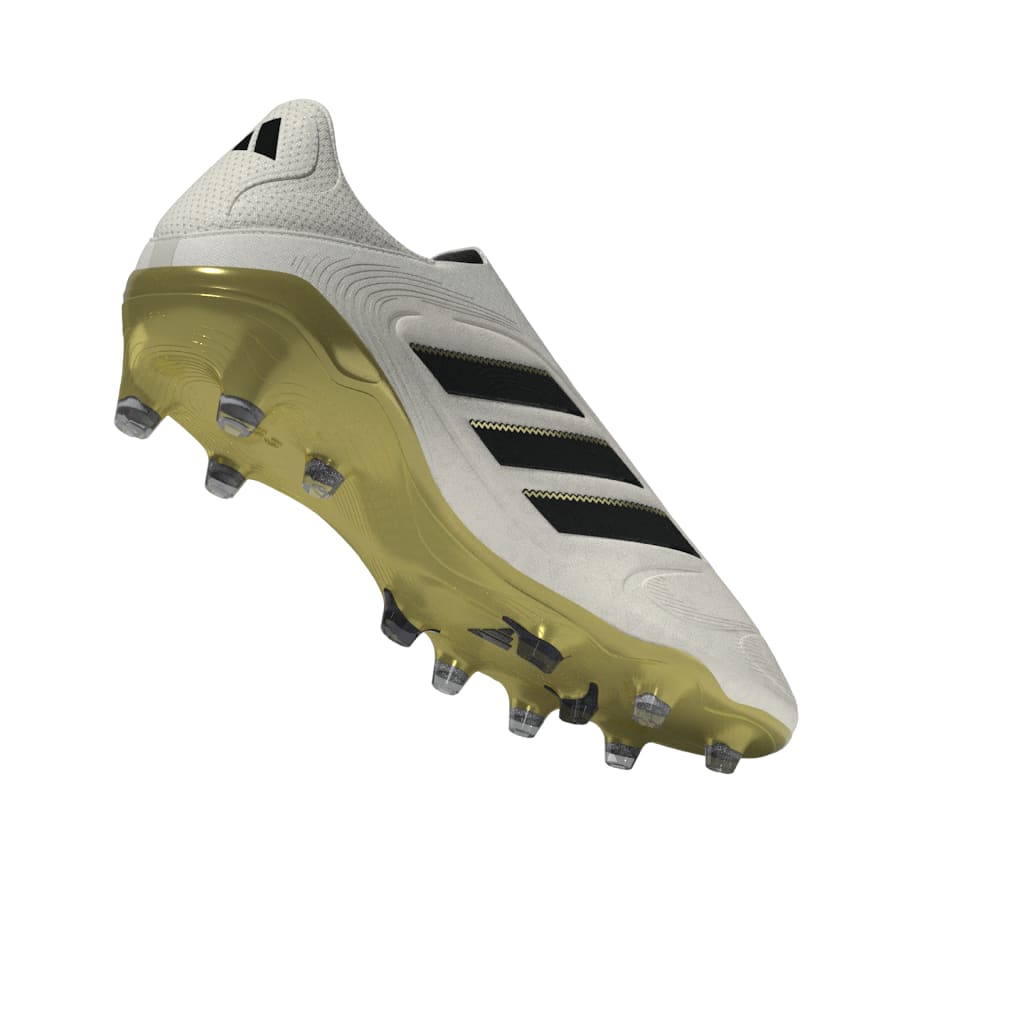 adidas Copa Pure 3 Elite Laceless Firm Ground Boots White/Black/Gold - Best Buy Soccer