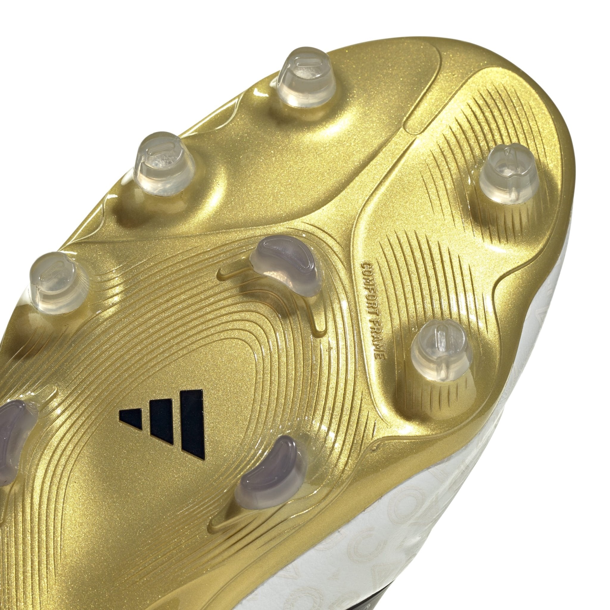 adidas Copa Pure 3 Elite Laceless Firm Ground Boots White/Black/Gold - Best Buy Soccer