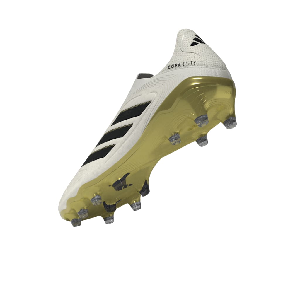 adidas Copa Pure 3 Elite Laceless Firm Ground Boots White/Black/Gold - Best Buy Soccer