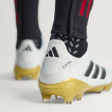 adidas Copa Pure 3 Elite Laceless Firm Ground Boots White/Black/Gold - Best Buy Soccer