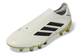 adidas Copa Pure 3 Elite Laceless Firm Ground Boots White/Black/Gold - Best Buy Soccer