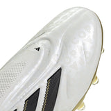 adidas Copa Pure 3 Elite Laceless Firm Ground Boots White/Black/Gold - Best Buy Soccer