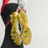 adidas Copa Pure 3 Elite Laceless Firm Ground Boots White/Black/Gold - Best Buy Soccer