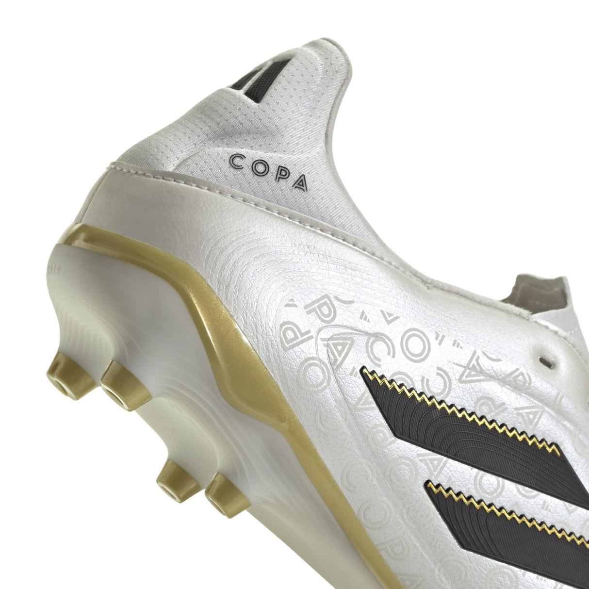 adidas Copa Pure 3 League Firm/Multi - Ground Boots White/Black/Gold - Best Buy Soccer
