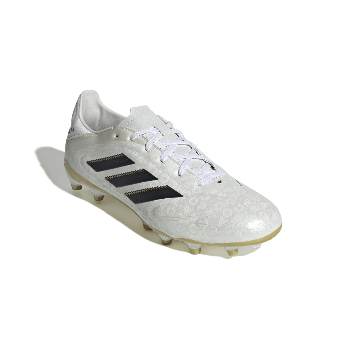adidas Copa Pure 3 League Firm/Multi - Ground Boots White/Black/Gold - Best Buy Soccer
