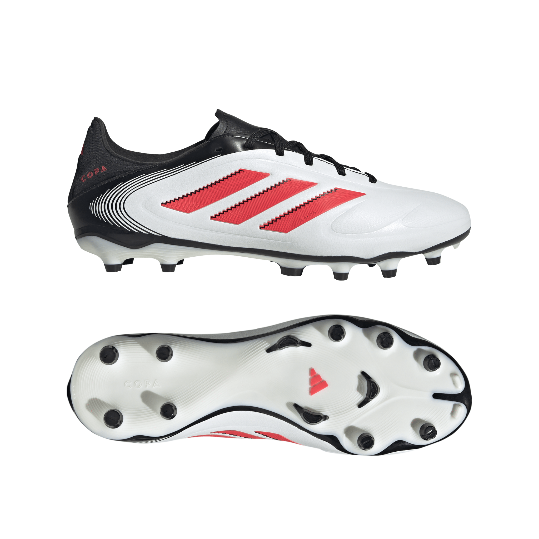 adidas Copa Pure 3 League Firm/Multi - Ground Boots White/Red/Black - Best Buy Soccer