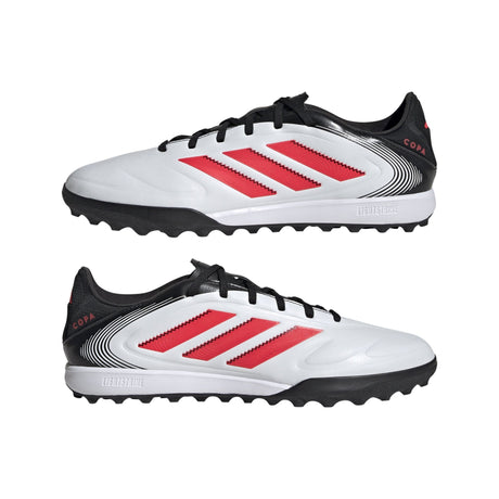 adidas Copa Pure 3 League Turf Boots White/Red - Best Buy Soccer
