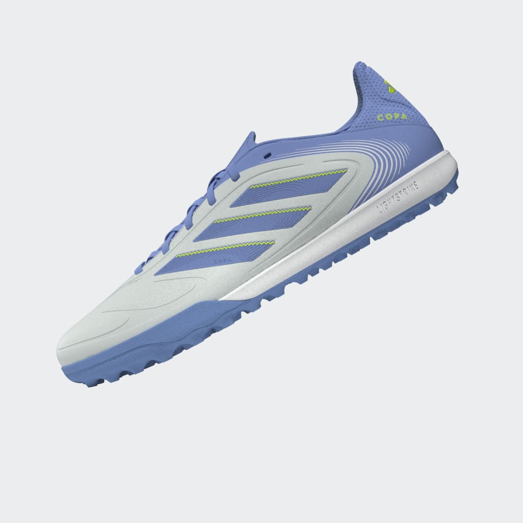 adidas Copa Pure 3 League Turf Soccer Cleats - Halo Blue/Blue Fusion/Lucid Lemon - Best Buy Soccer