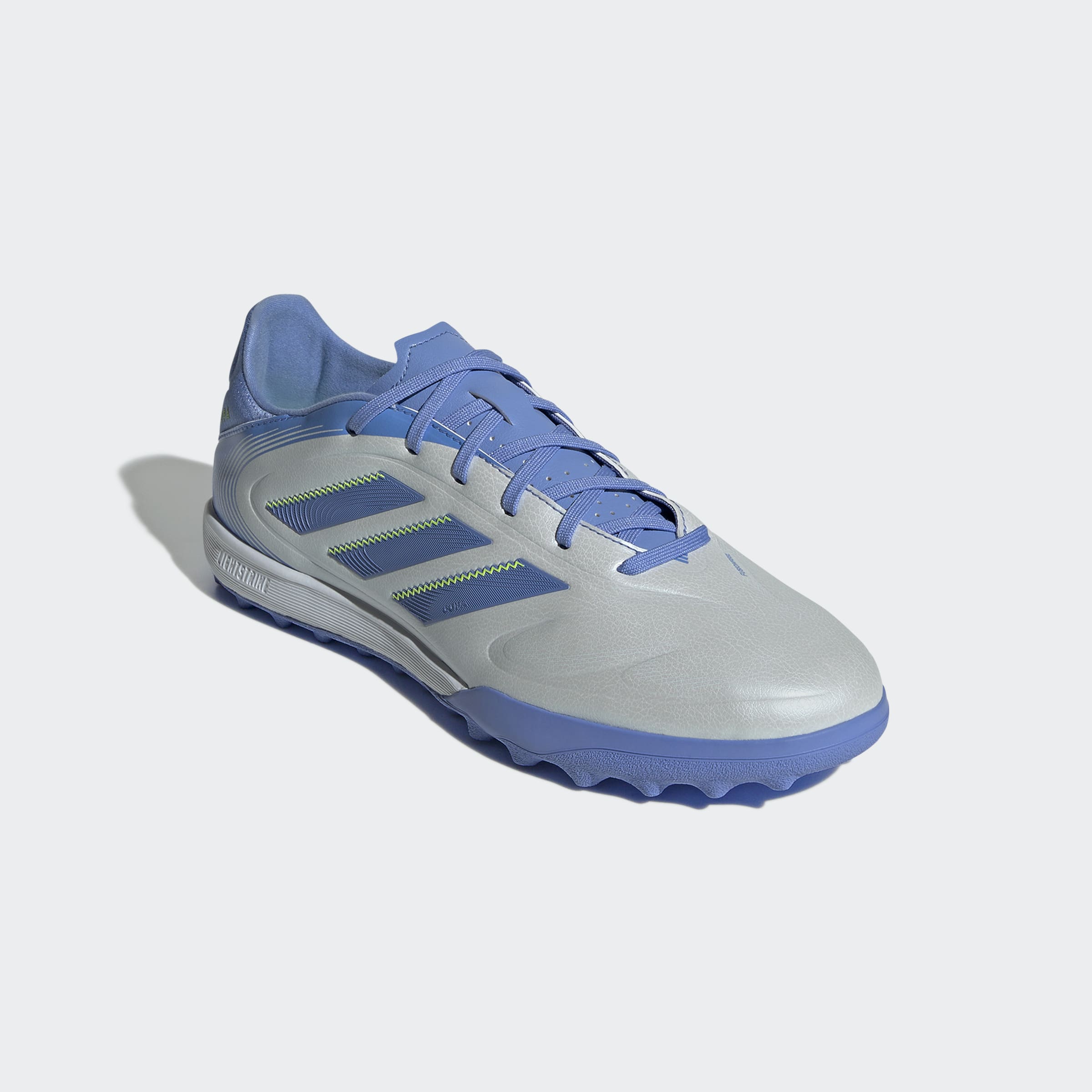 adidas Copa Pure 3 League Turf Soccer Cleats - Halo Blue/Blue Fusion/Lucid Lemon - Best Buy Soccer