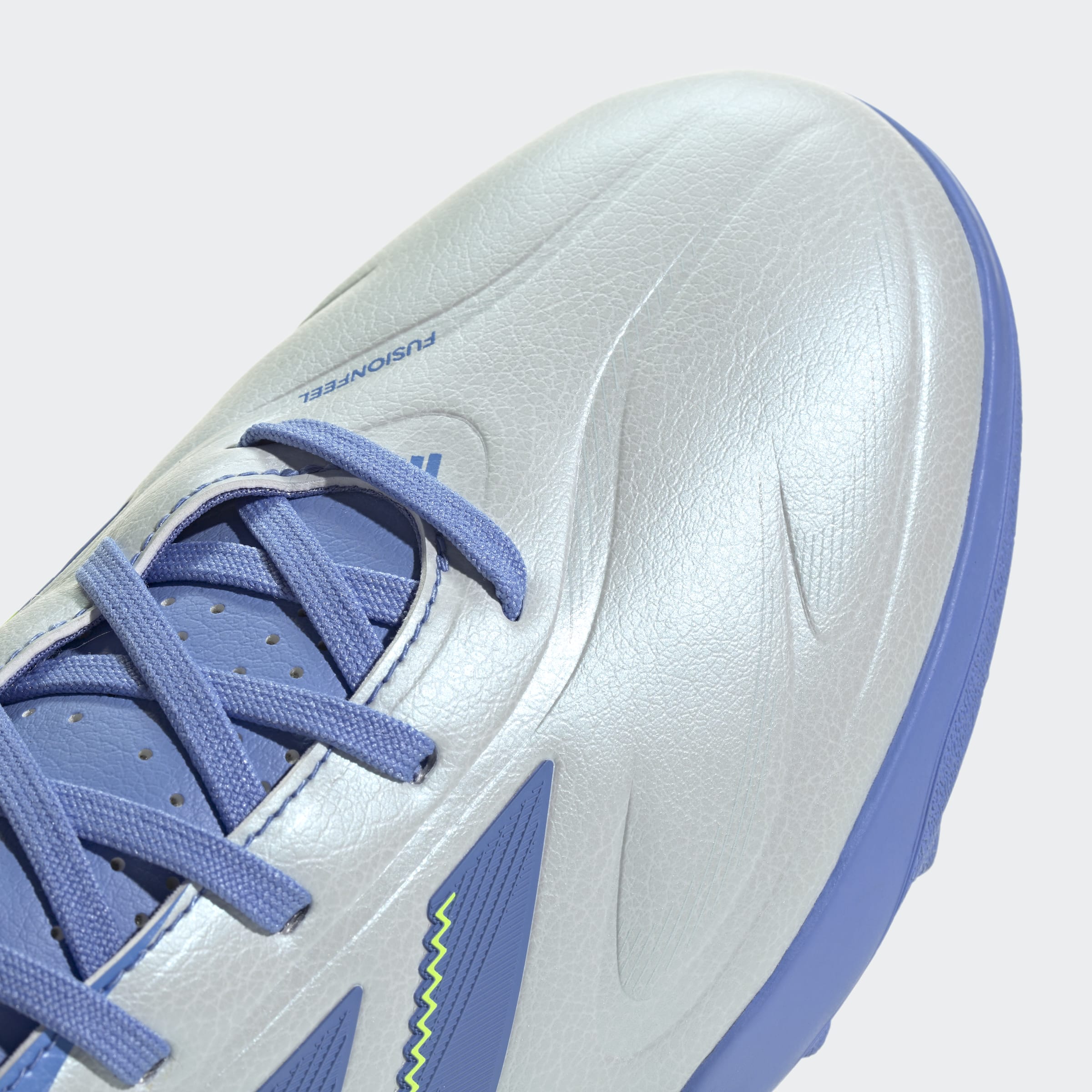 adidas Copa Pure 3 League Turf Soccer Cleats - Halo Blue/Blue Fusion/Lucid Lemon - Best Buy Soccer