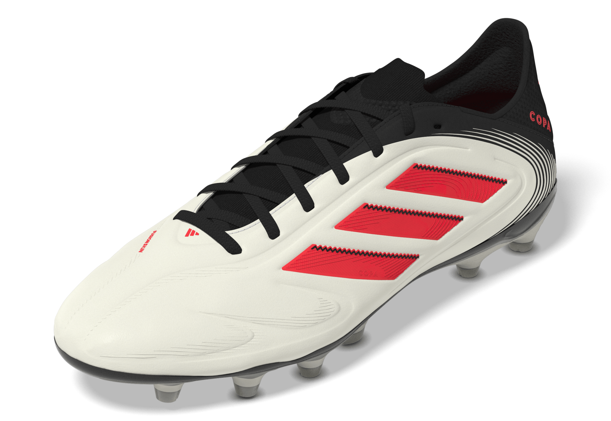 adidas Copa Pure 3 Pro Firm Ground Boots White/Red - Best Buy Soccer