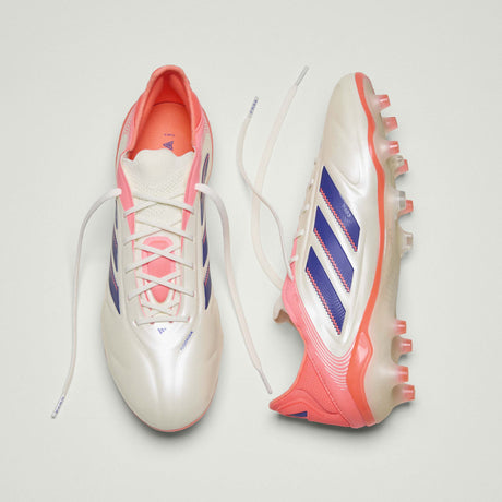 adidas Copa Pure III Elite FG Men's Soccer Cleats - White/Blue/Orange - Best Buy Soccer