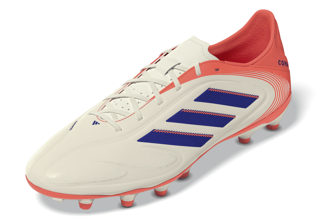adidas Copa Pure III League FG/MG Men's Soccer Cleats - White/Blue/Orange - Best Buy Soccer
