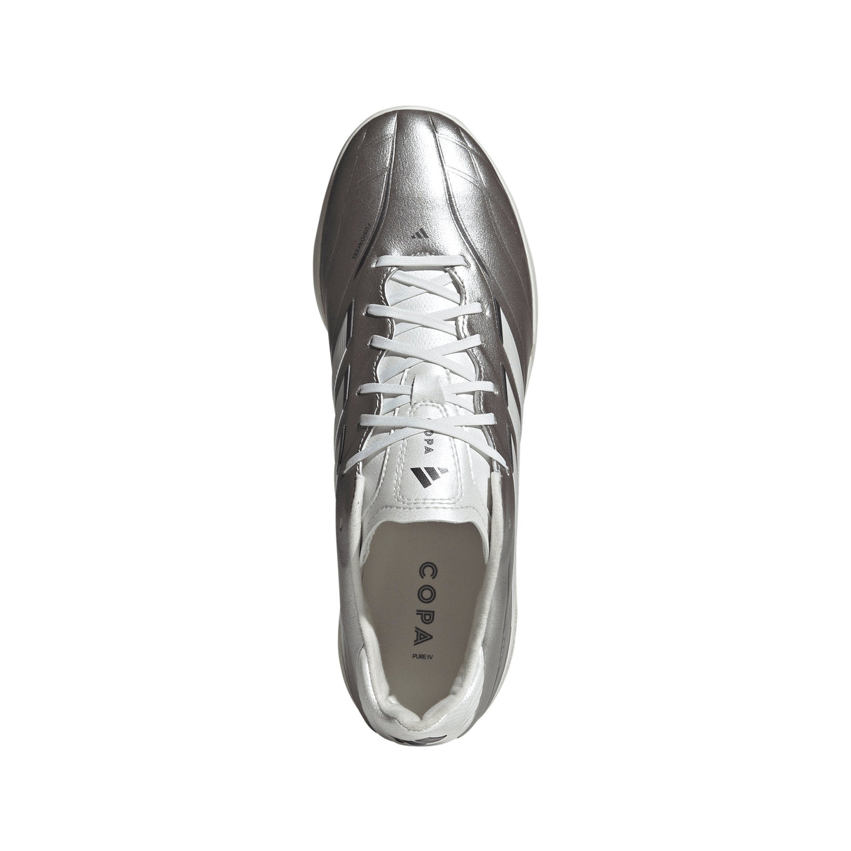 adidas Copa Pure IV League TF Turf Men's Soccer Cleats - Metal Silver - Best Buy Soccer