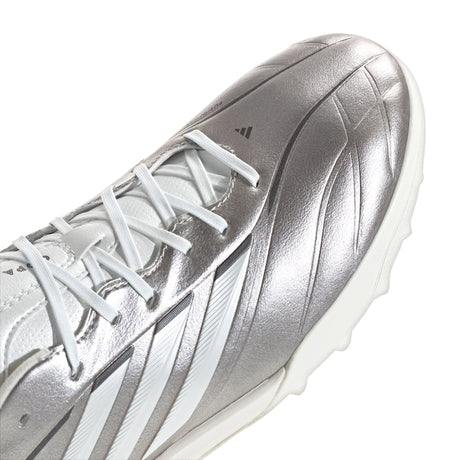 adidas Copa Pure IV League TF Turf Men's Soccer Cleats - Metal Silver - Best Buy Soccer