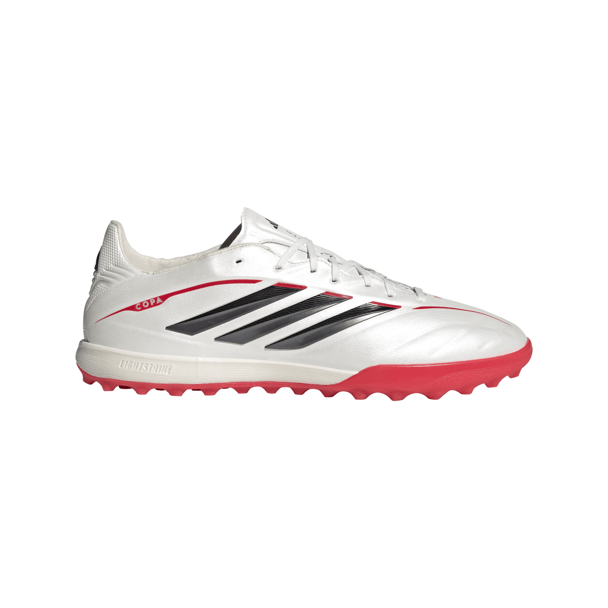 adidas Copa Pure IV Pro TF Turf Men´s Soccer Cleats - White/Black/Red - Best Buy Soccer