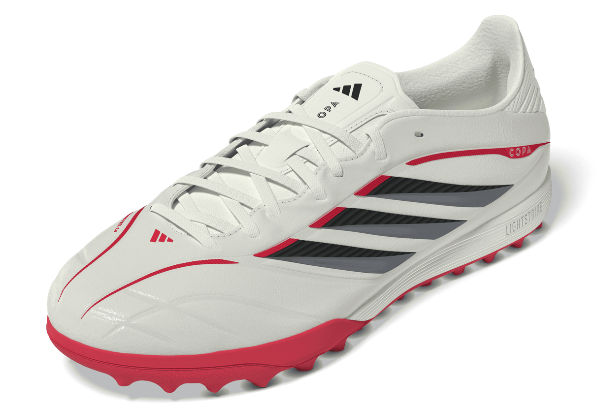 adidas Copa Pure IV Pro TF Turf Men´s Soccer Cleats - White/Black/Red - Best Buy Soccer