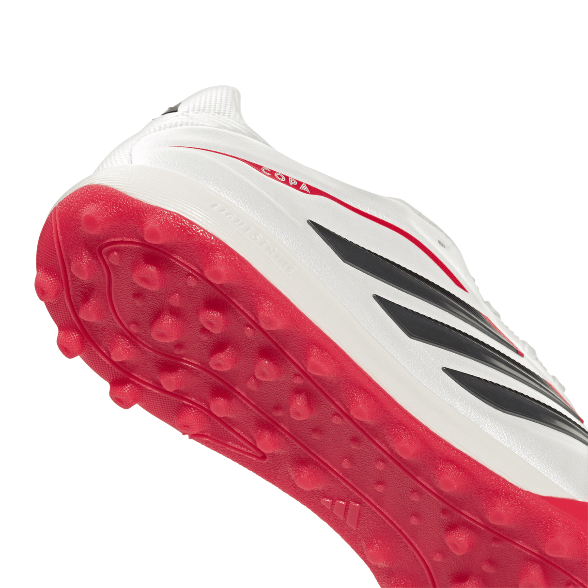 adidas Copa Pure IV Pro TF Turf Men´s Soccer Cleats - White/Black/Red - Best Buy Soccer