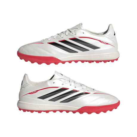 adidas Copa Pure IV Pro TF Turf Men´s Soccer Cleats - White/Black/Red - Best Buy Soccer