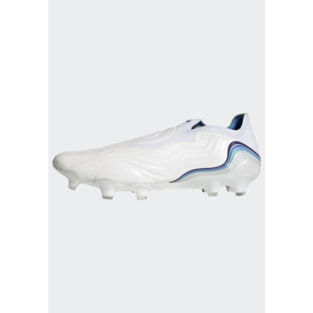 adidas Copa Sense+ FG Firm Ground Boots White/Blue - Best Buy Soccer