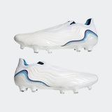 adidas Copa Sense+ FG Firm Ground Boots White/Blue - Best Buy Soccer