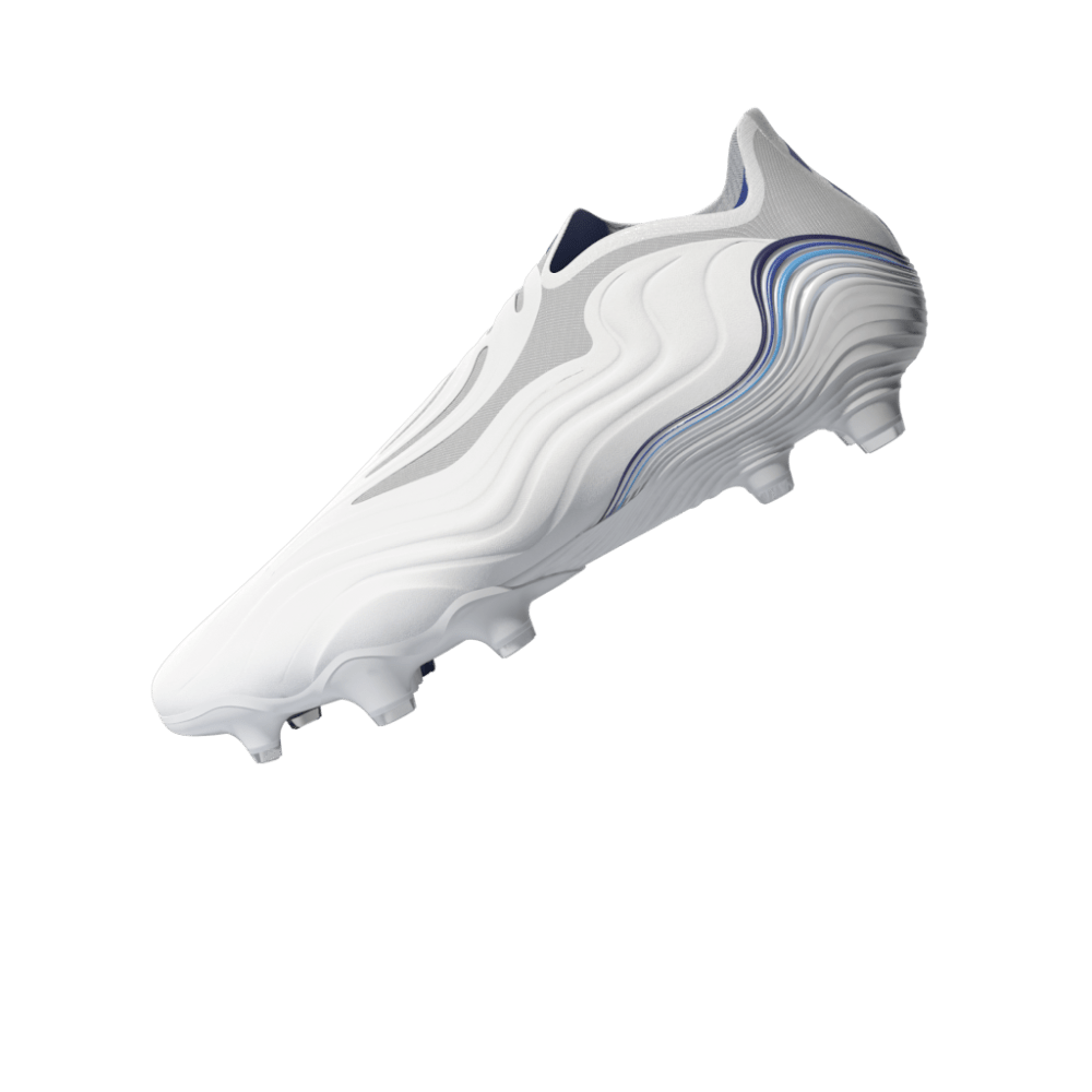 adidas Copa Sense+ FG Firm Ground Boots White/Blue - Best Buy Soccer