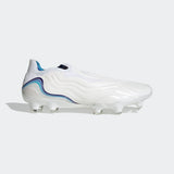 adidas Copa Sense+ FG Firm Ground Boots White/Blue - Best Buy Soccer