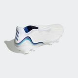adidas Copa Sense+ FG Firm Ground Boots White/Blue - Best Buy Soccer