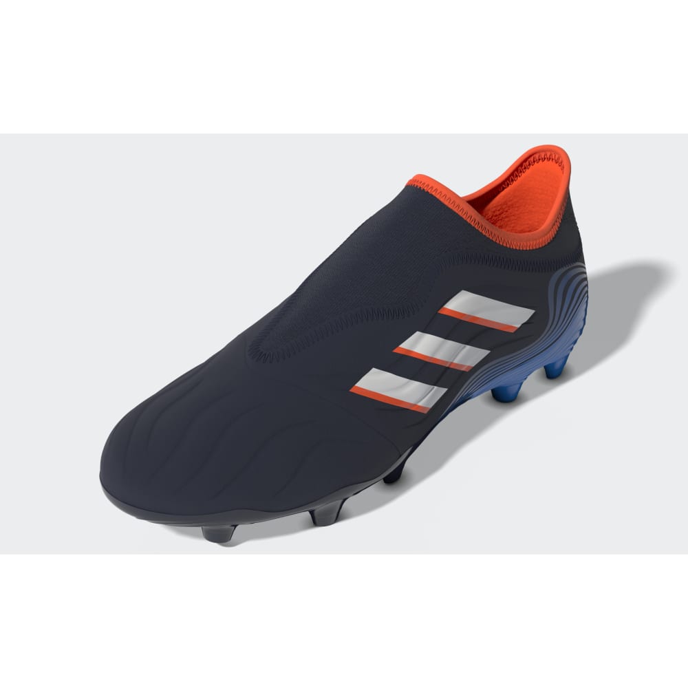 adidas Copa Sense.3 Laceless FG Firm Ground Boots Blue/White/Orange - Best Buy Soccer