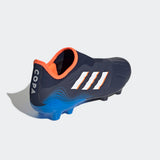 adidas Copa Sense.3 Laceless FG Firm Ground Boots Blue/White/Orange - Best Buy Soccer