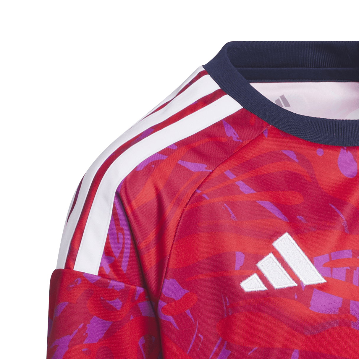 adidas Costa Rica Home Youth Soccer Jersey 26 - Red - Best Buy Soccer