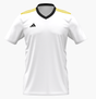 adidas Entrada 22 Custom Jersey White/Yellow - Best Buy Soccer